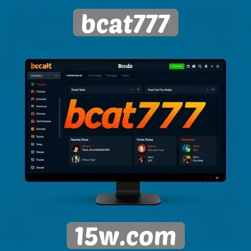 Análise da interface do usuário do bcat777